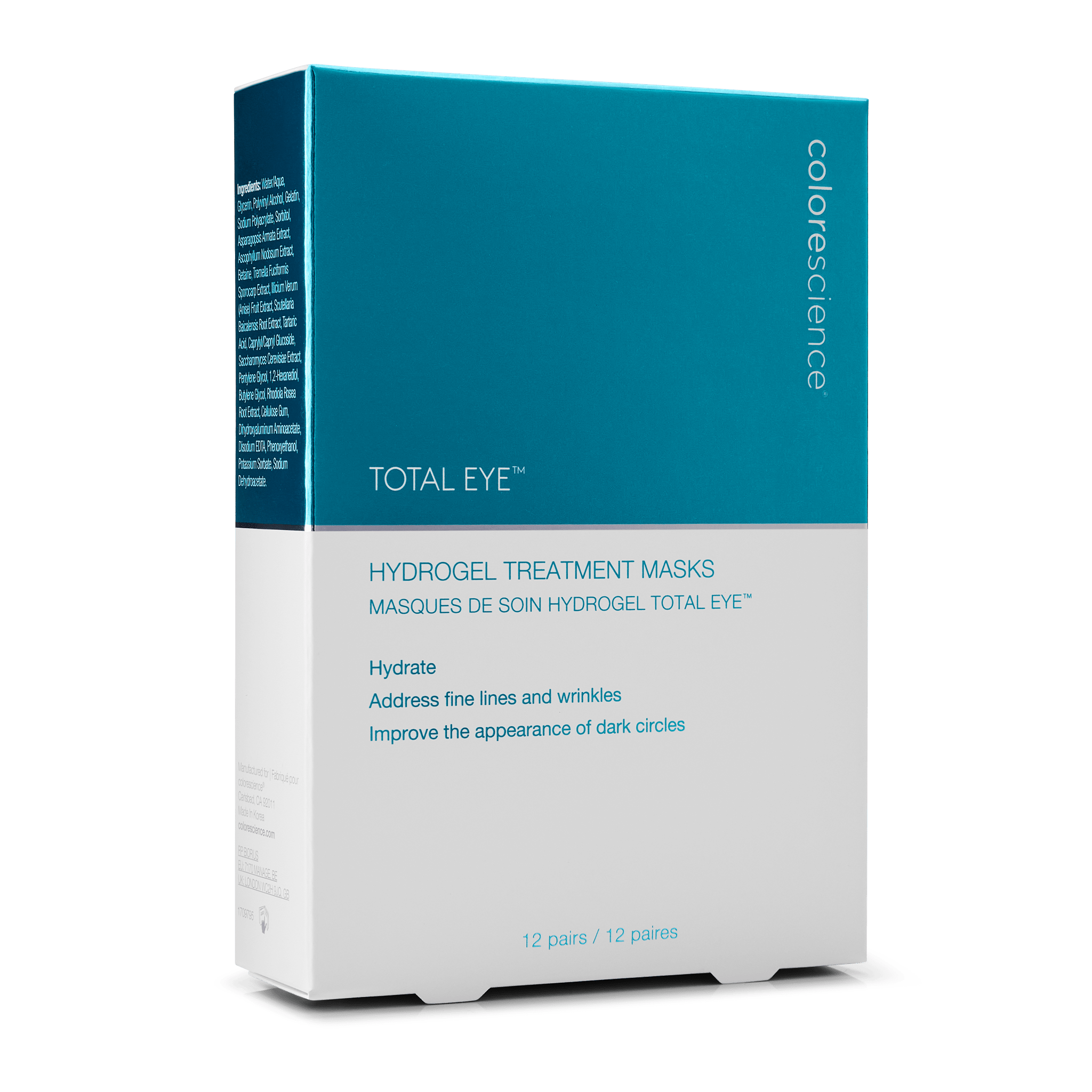 Colorescience Total Eye Hydrogel Treatment Masks - Produktansicht