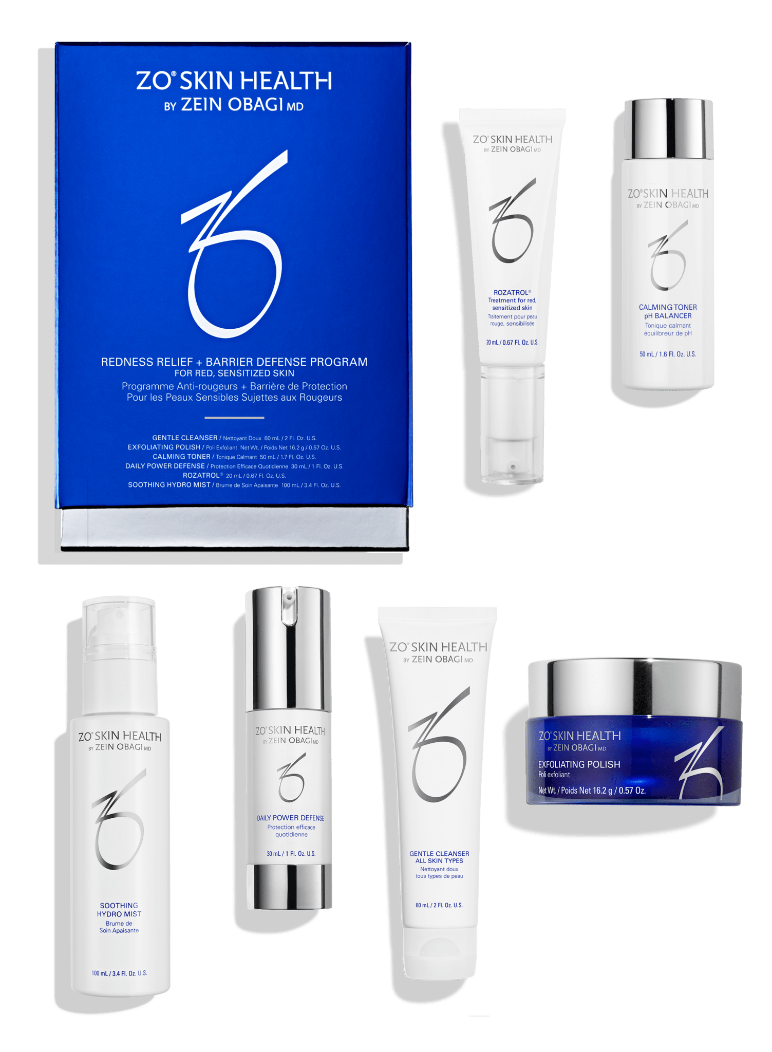 ZO Skin Health Redness Relief + Barrier Defense Program - Produktansicht